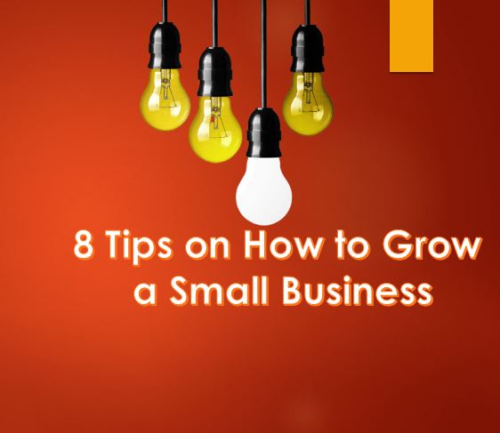 8 Tips on How to Grow a Small Business